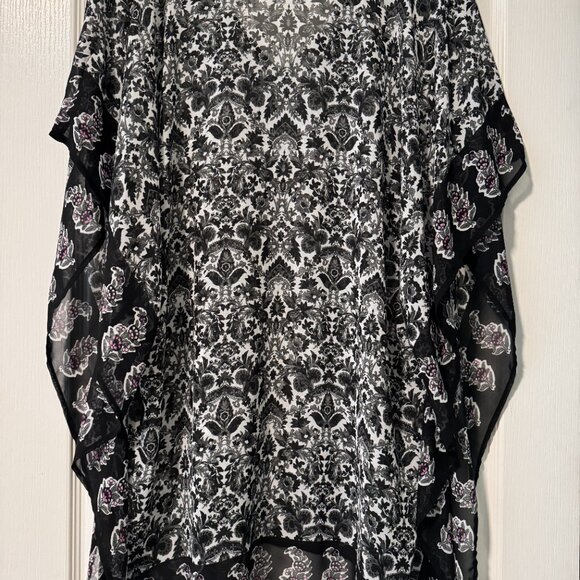 Tommy Bahama Vintage Paisley w/Border Swim Bathing Suit Cover Up L Tunic - Picture 2 of 6